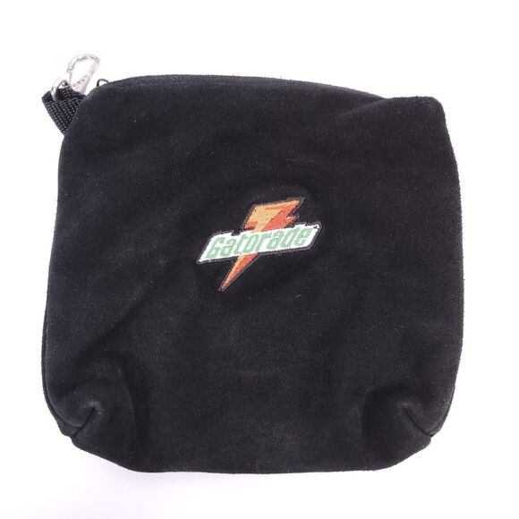 One Of A Kind Unique Leather Suede Gatorade Pouch With Soft Interior